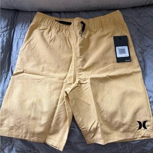 Hurley Gold Drawstring hybrid short